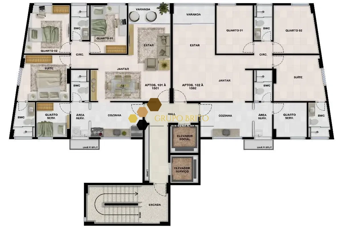 Apartamento 3 Quartos Prado à Venda - Foto 8