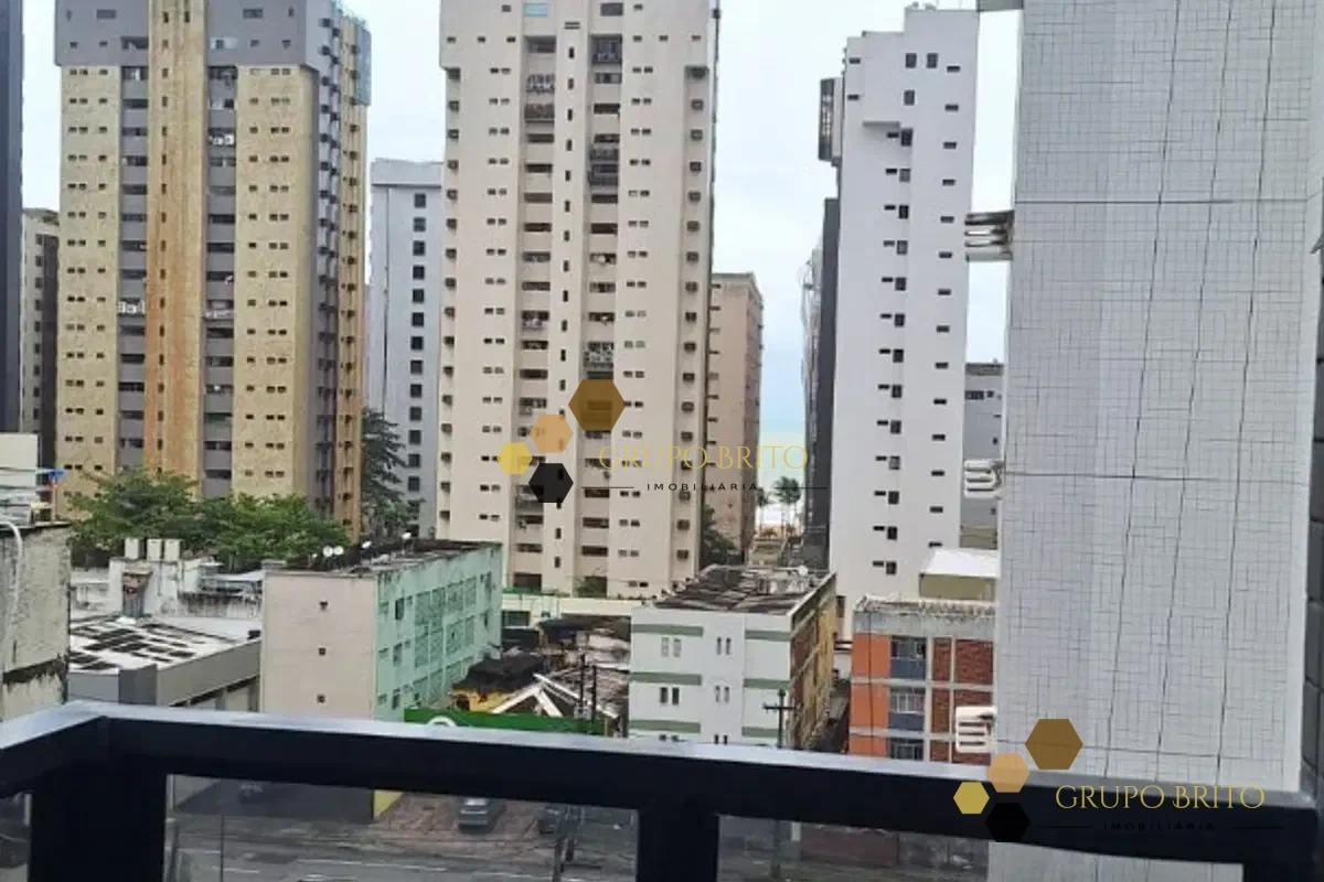 Apartamento 1 Quarto Boa Viagem para Alugar - Foto 5