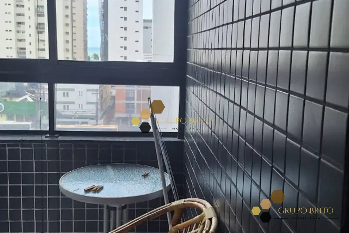 Apartamento 1 Quarto Boa Viagem para Alugar - Foto 2