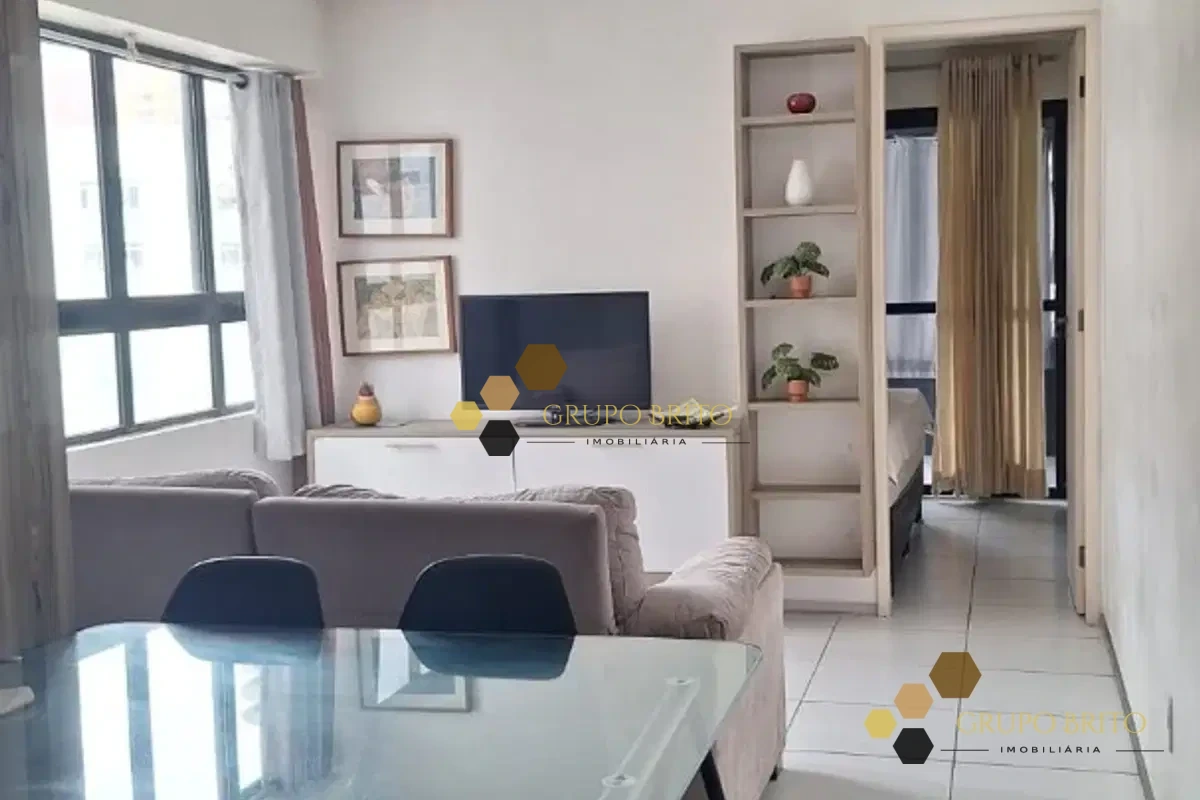 Apartamento 1 Quarto Boa Viagem para Alugar - Foto 1