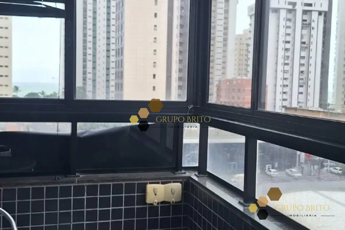 Apartamento 1 Quarto Boa Viagem para Alugar - Foto 5