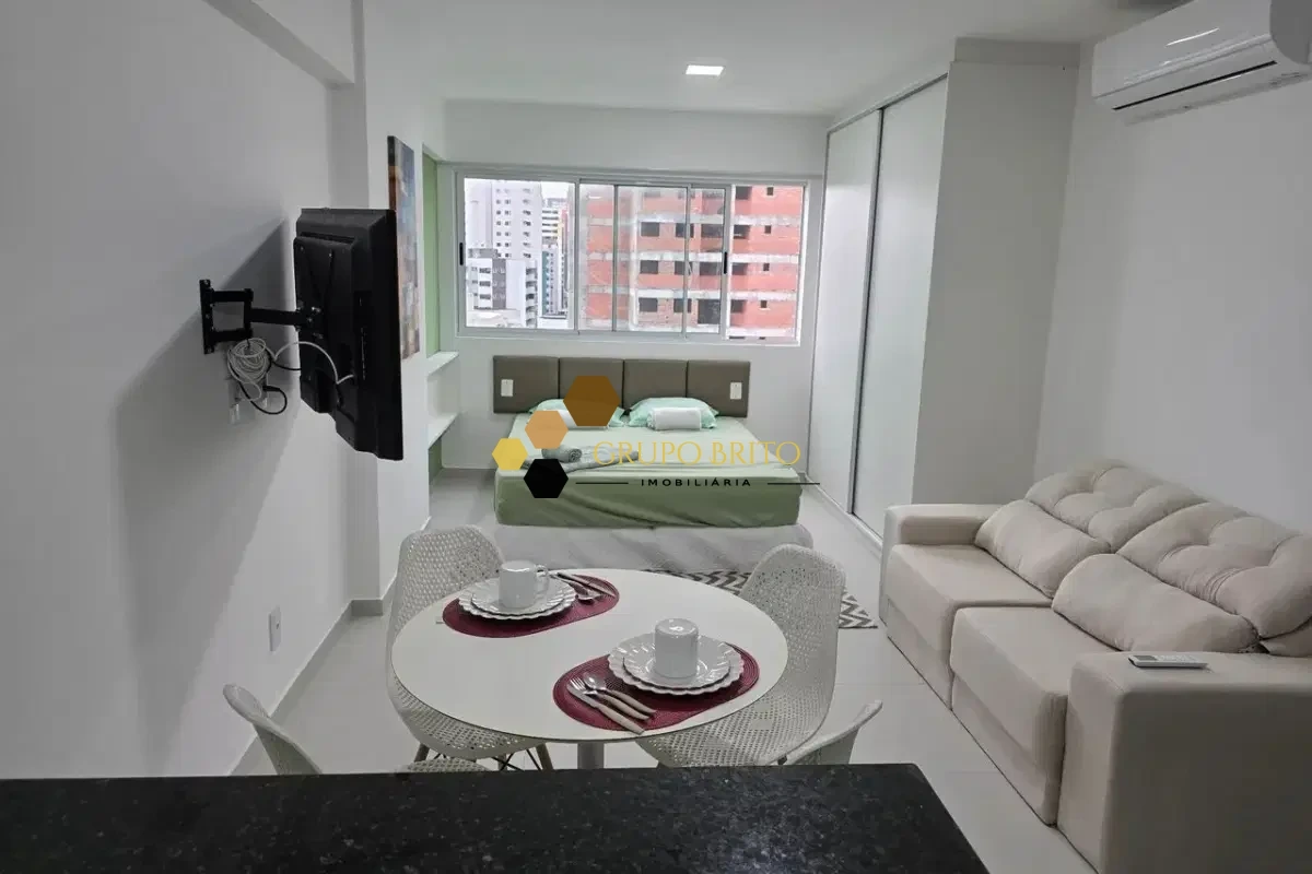 Apartamento 1 Quarto Tamarineira para Alugar - Foto 5